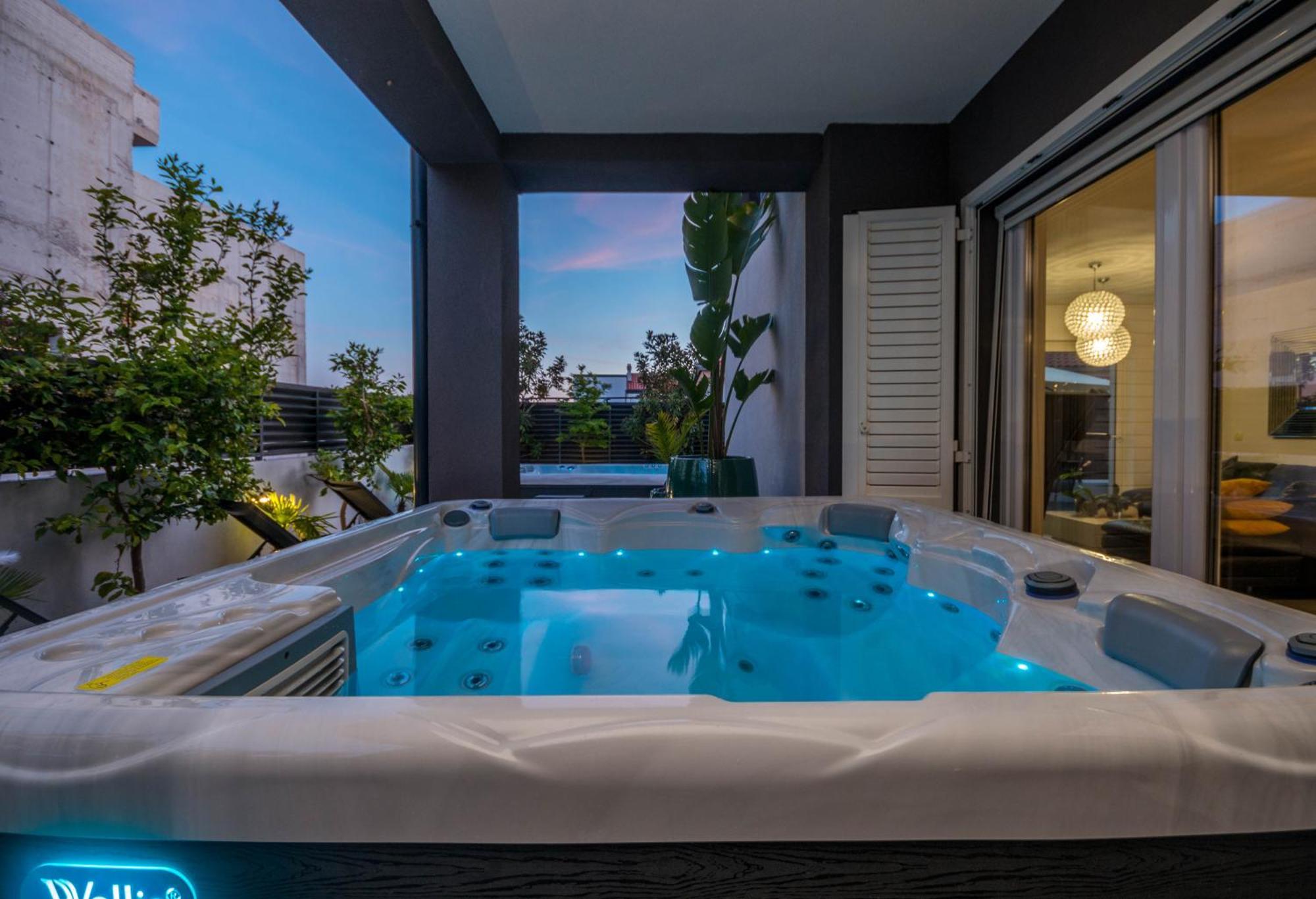 House With Pool Ledenko Daire Biograd Na Moru Dış mekan fotoğraf