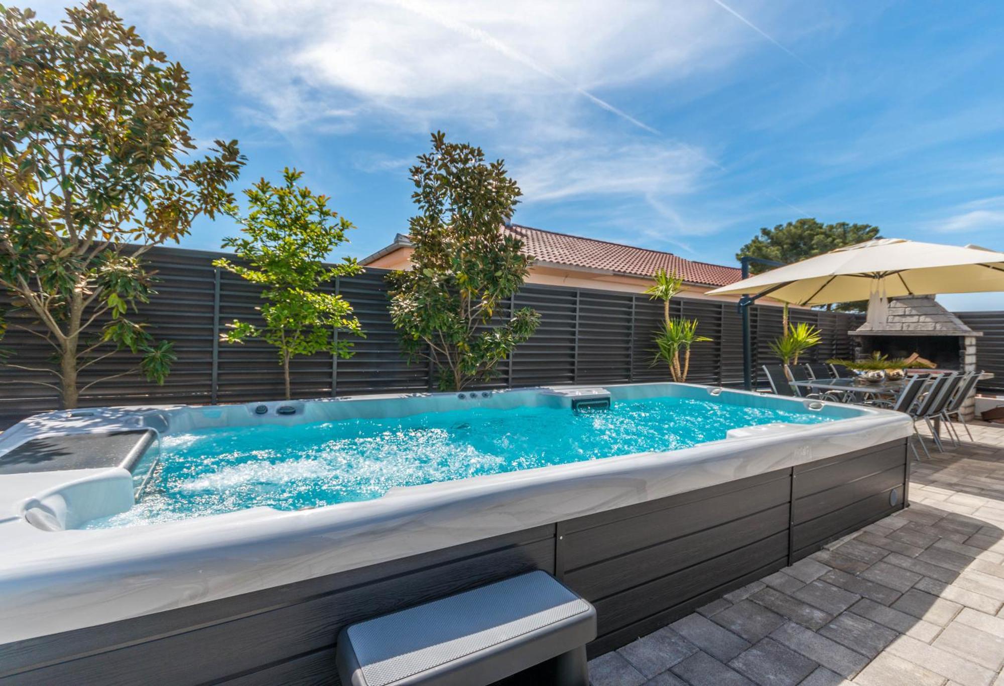 House With Pool Ledenko Daire Biograd Na Moru Dış mekan fotoğraf